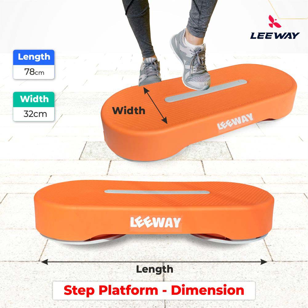 Aerobic Stepper Dimension - Leeway Fitness