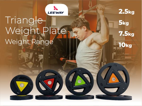 All in one home gym equipment Weight Plate Range - Leeway Fitness
