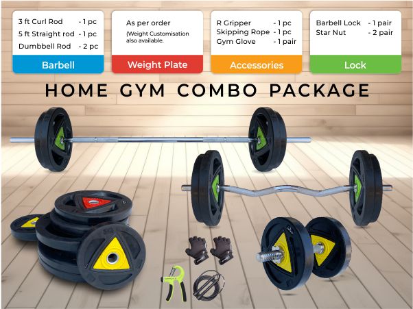 Home gym kit - Leeway fitness 