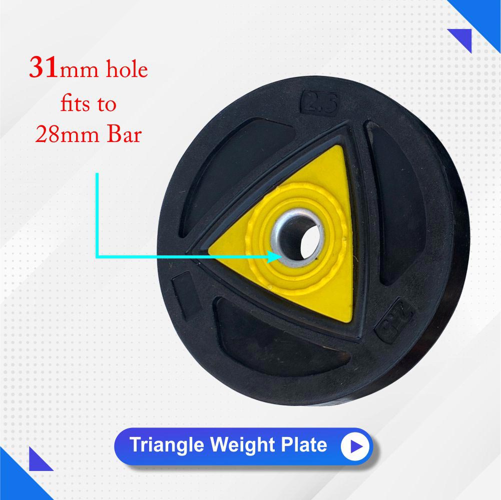 Weight plate set hole size - Leeway Fitness