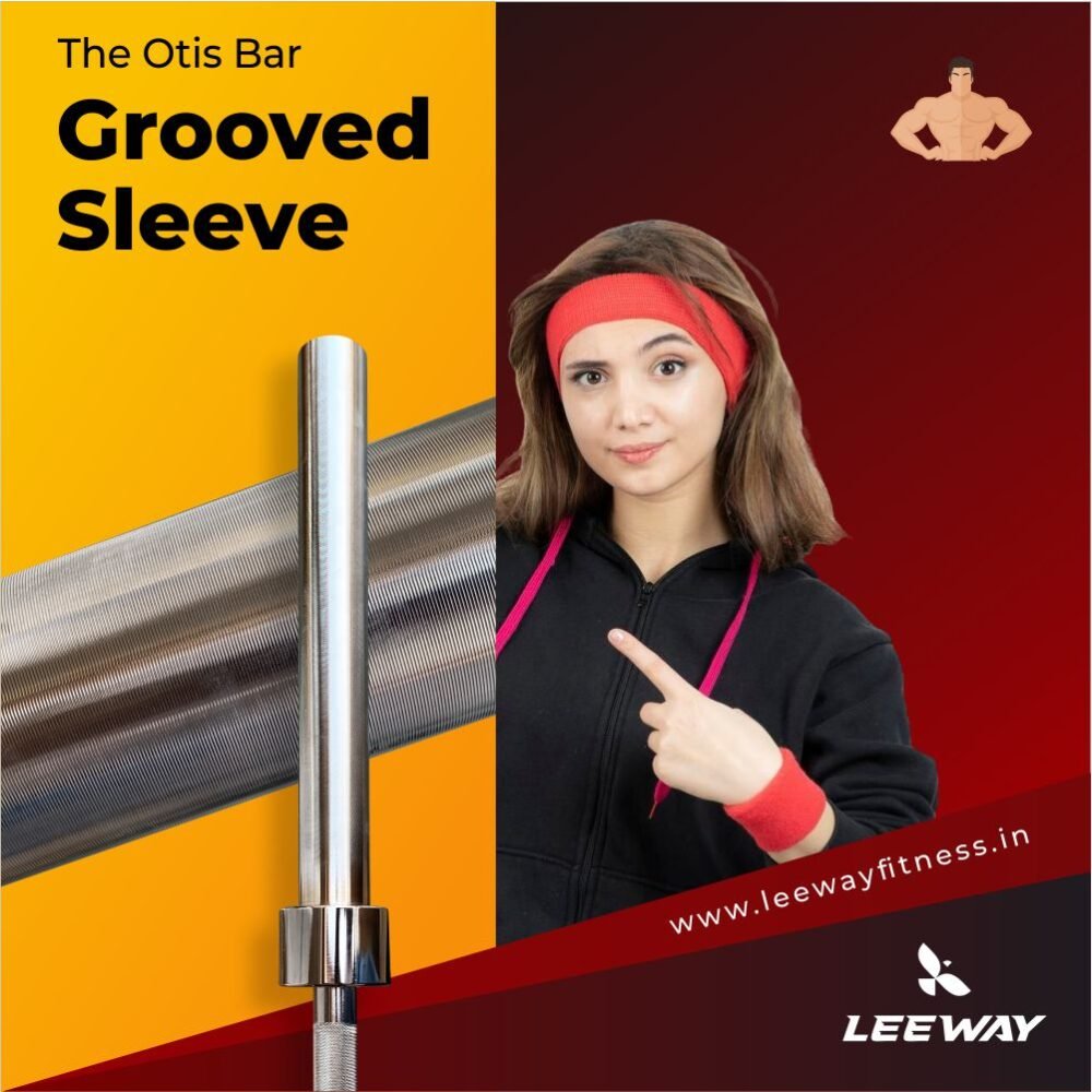 The Otis Bar Chrome Grooved Sleeve Leeway