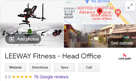 Google Review image -Leeway Fitness