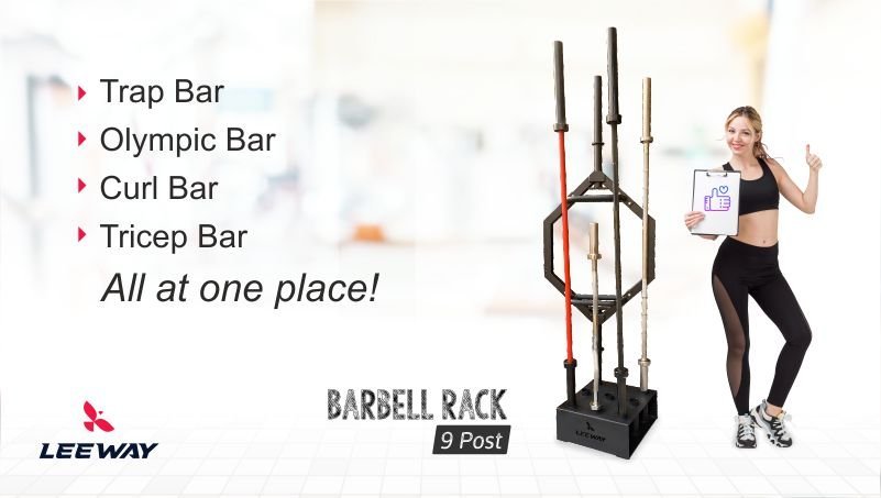 All at one Place - Barbell Rack - Leeway Fitness