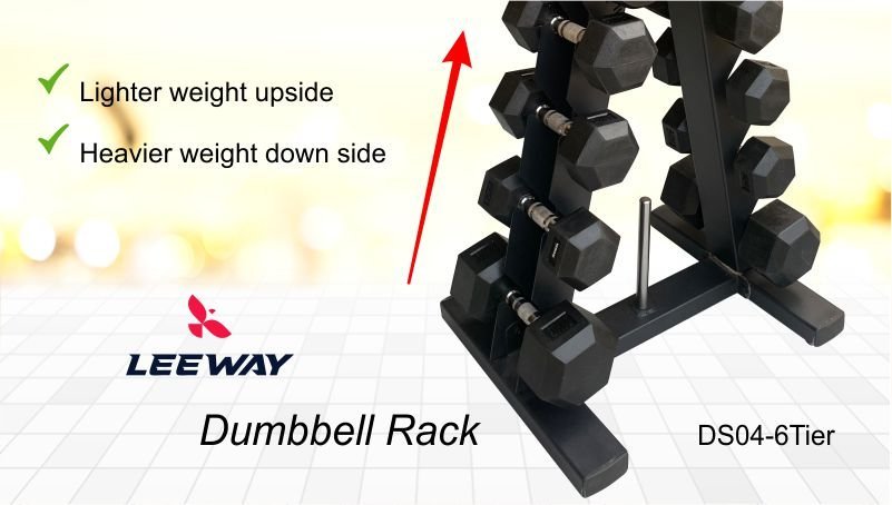 Dumbbell Stand for Gym - Leeway Fitness