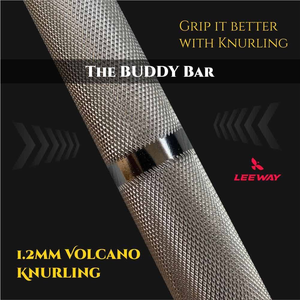 1.2mm Volcano Knurling - Leeway Fitness