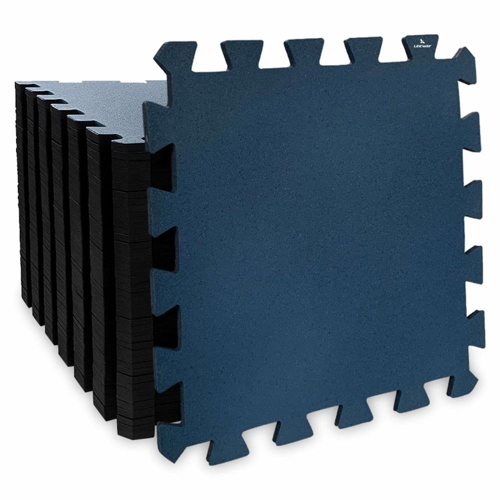 Rubber floor tile Leeway