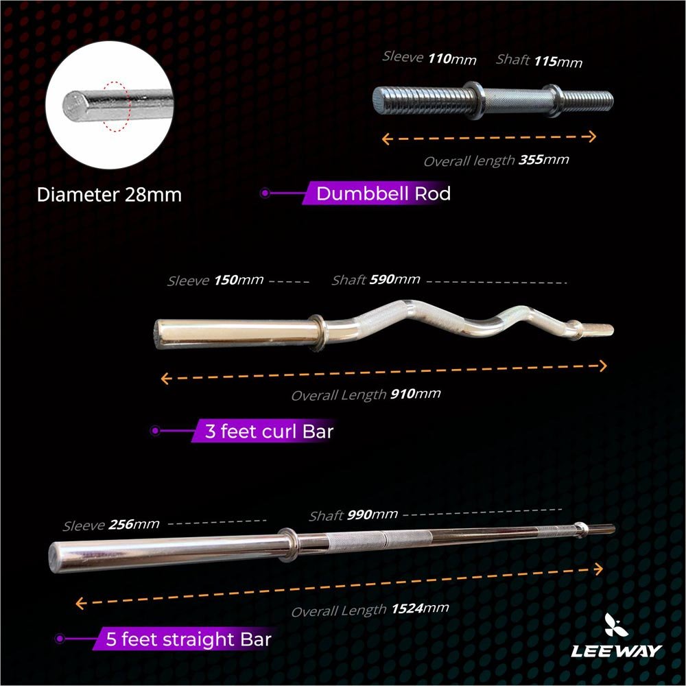 affordable home gym combo rod features